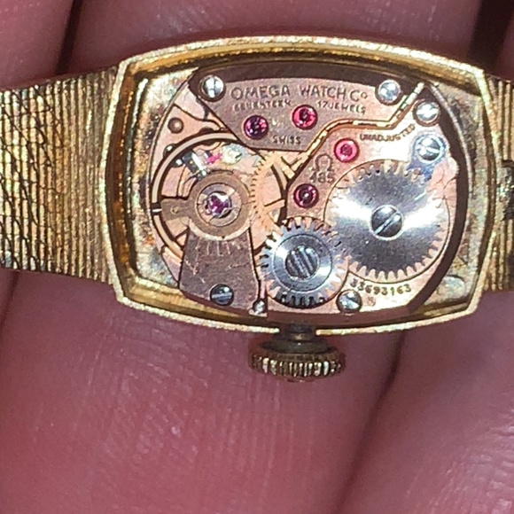 Vintage Omega Ladies Jewellery Watch 1971 14k Gold main image 4